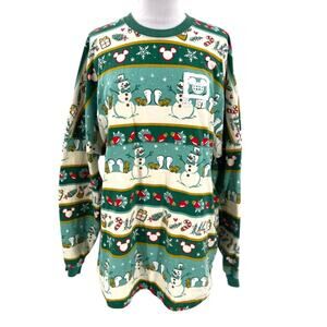 Disney world spirit jersey long sleeve Christmas sz XL unisex